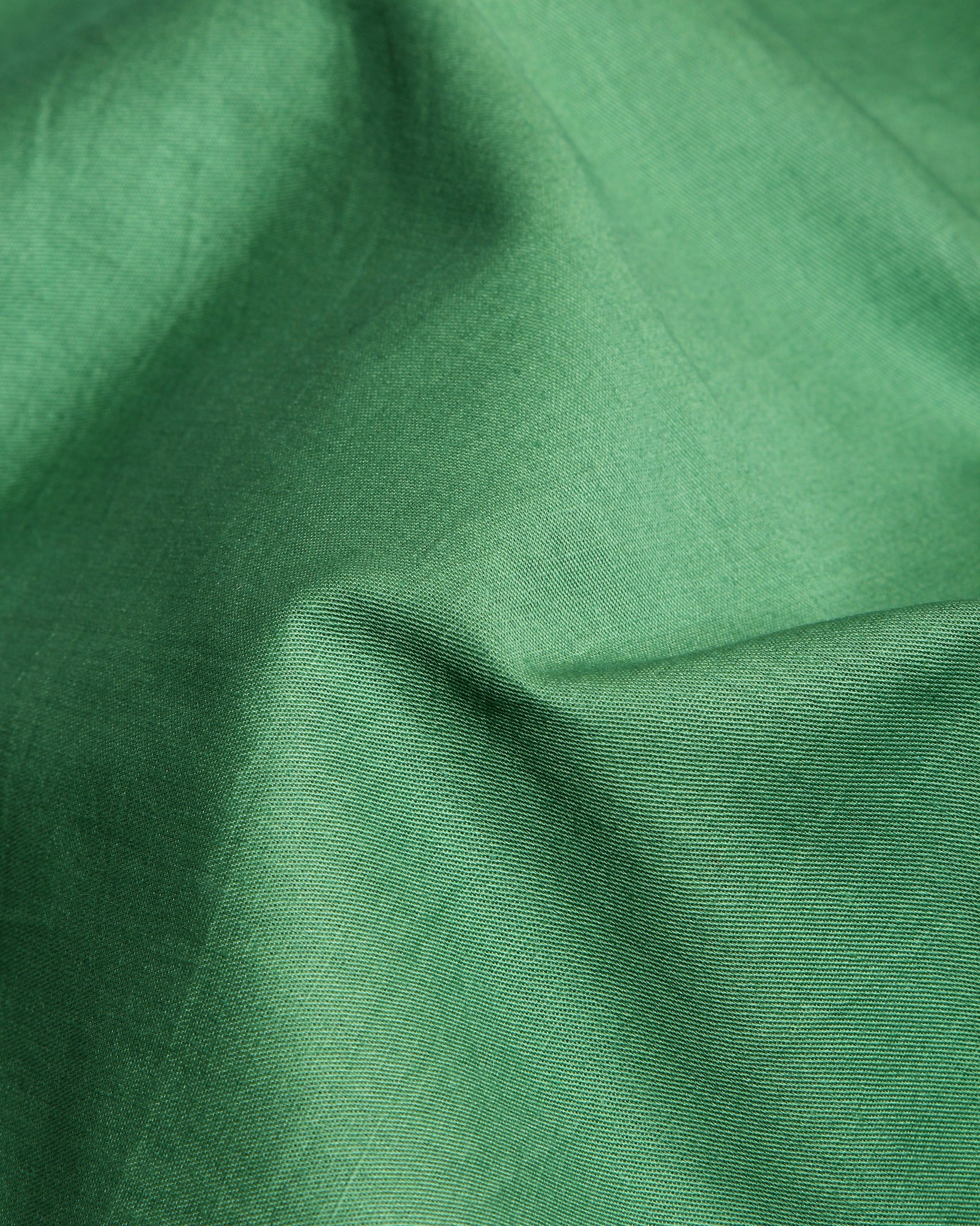 Parrot Green Super Soft Black Button Premium Cotton Shirt