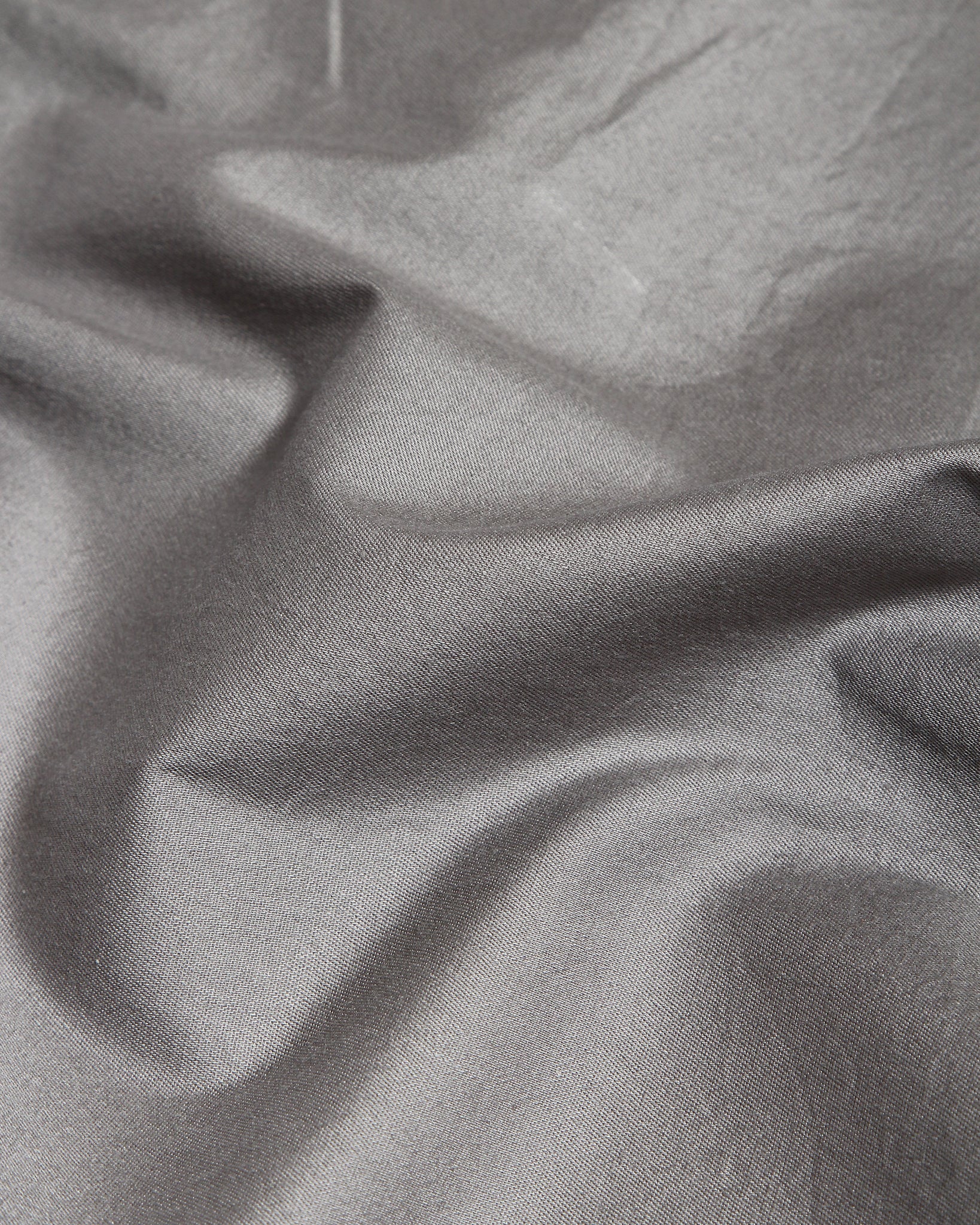 Grey Super Soft Kurta Collar Premium Cotton Shirt