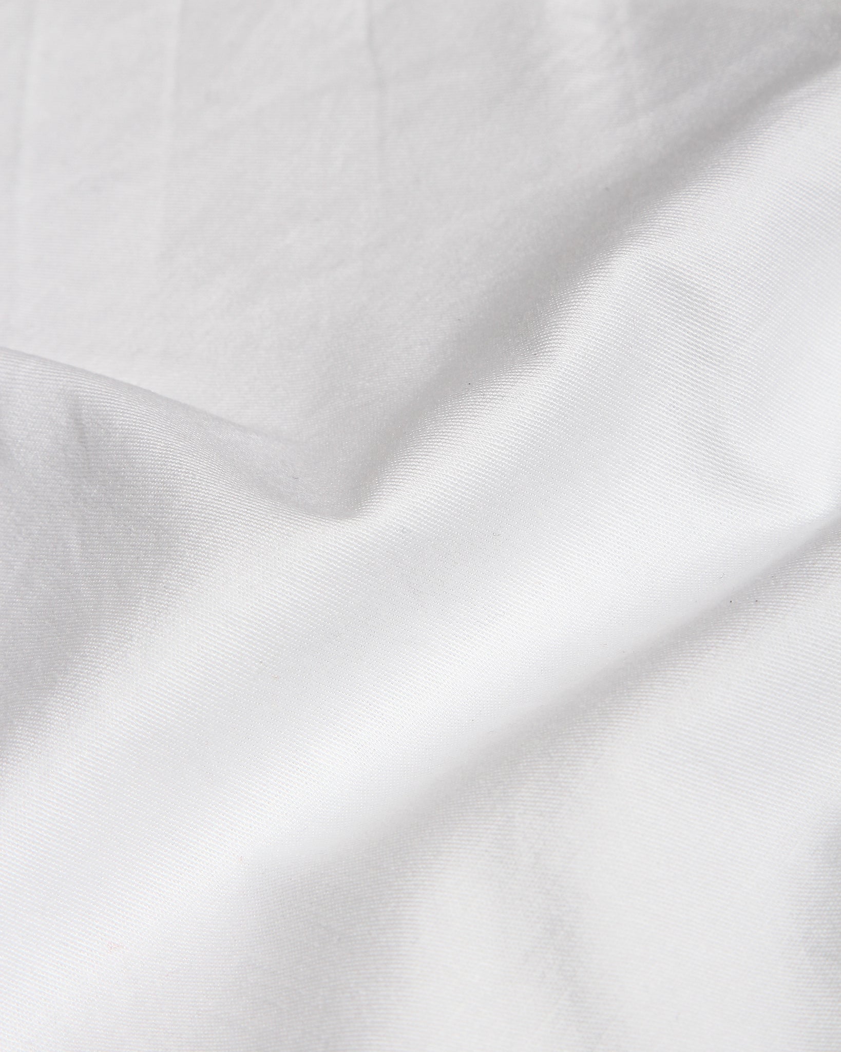 White Super Soft Kurta Collar Premium Cotton Shirt