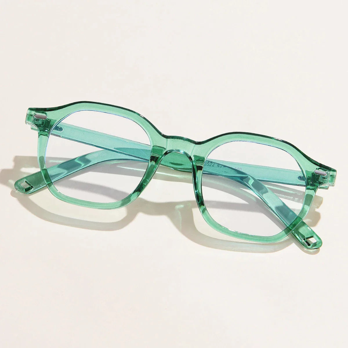 Buy Orchid Green Clear Round Sunglasses – Trend Alert