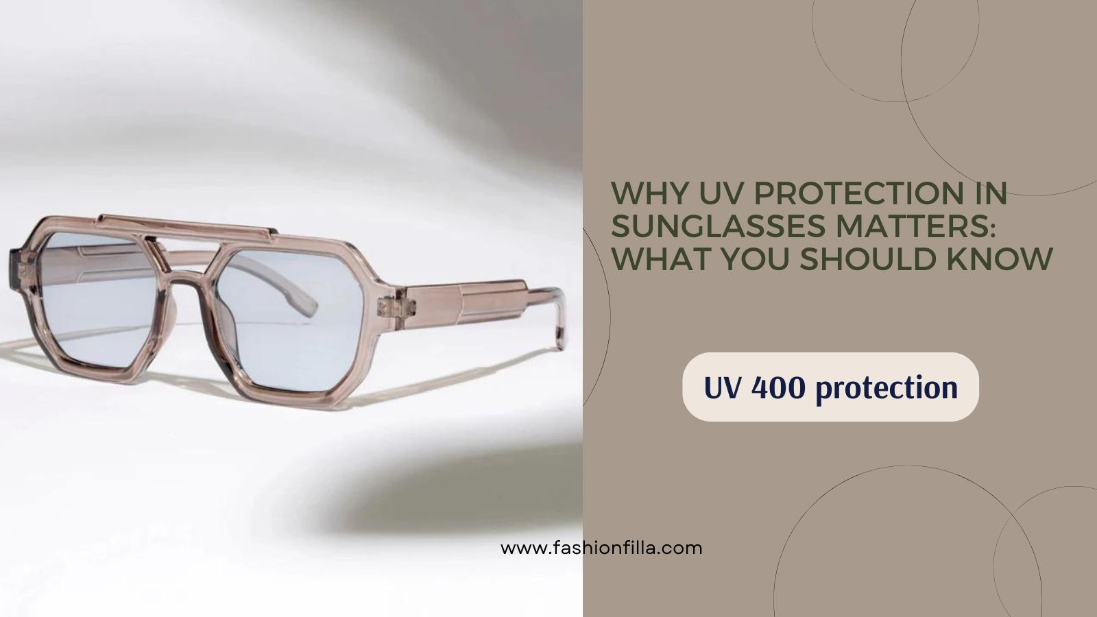 Why UV Protection in Sunglasses Matters: What You Should Know