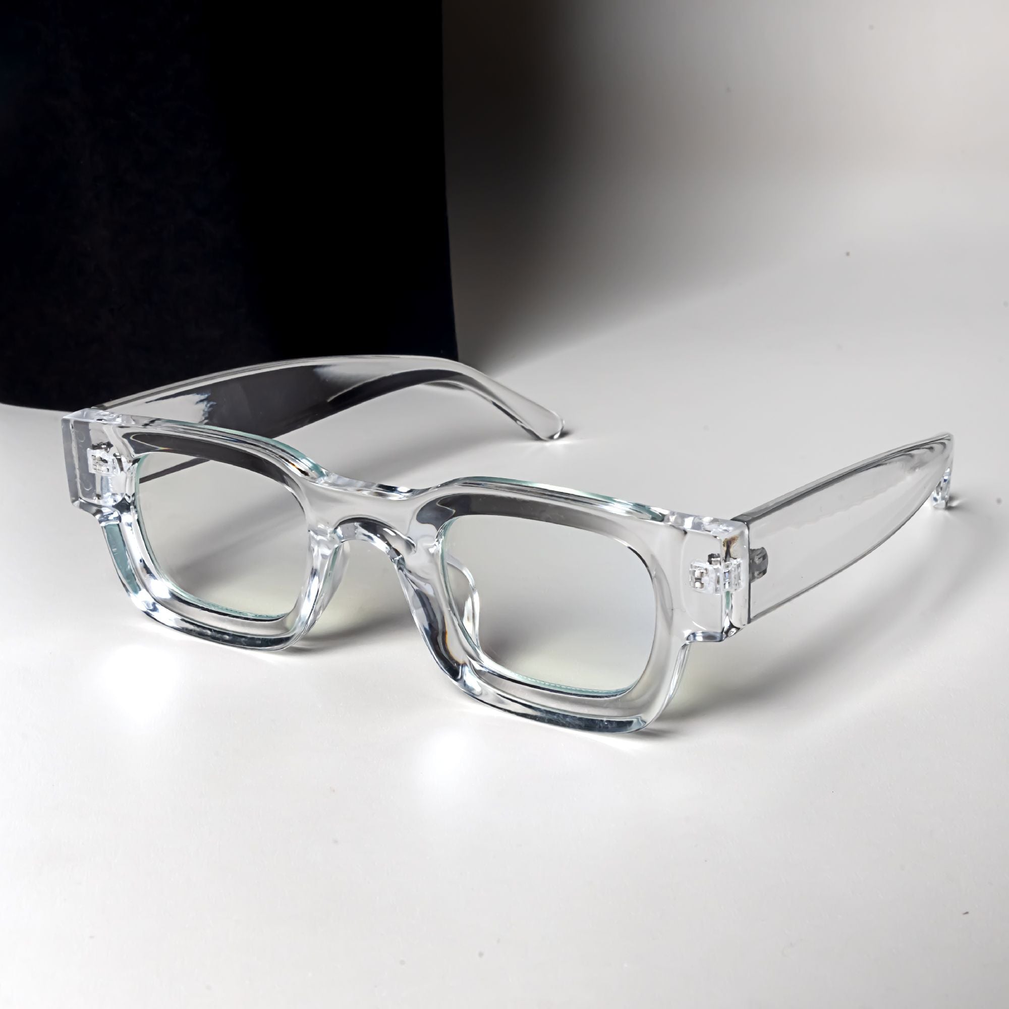 Vintage V1 Clear Square Sunglasses