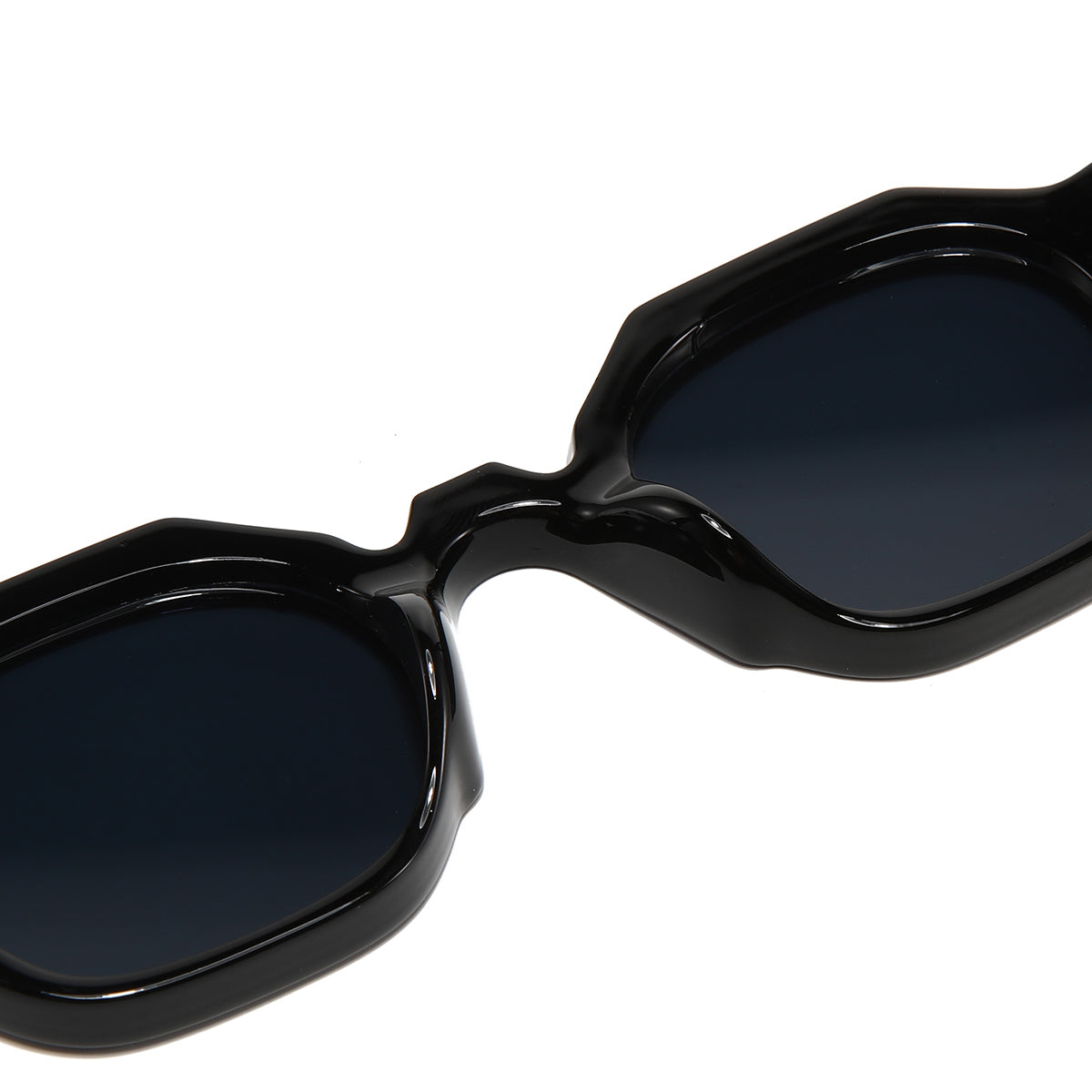 Full Black SZ 2002 Round Sunglasses