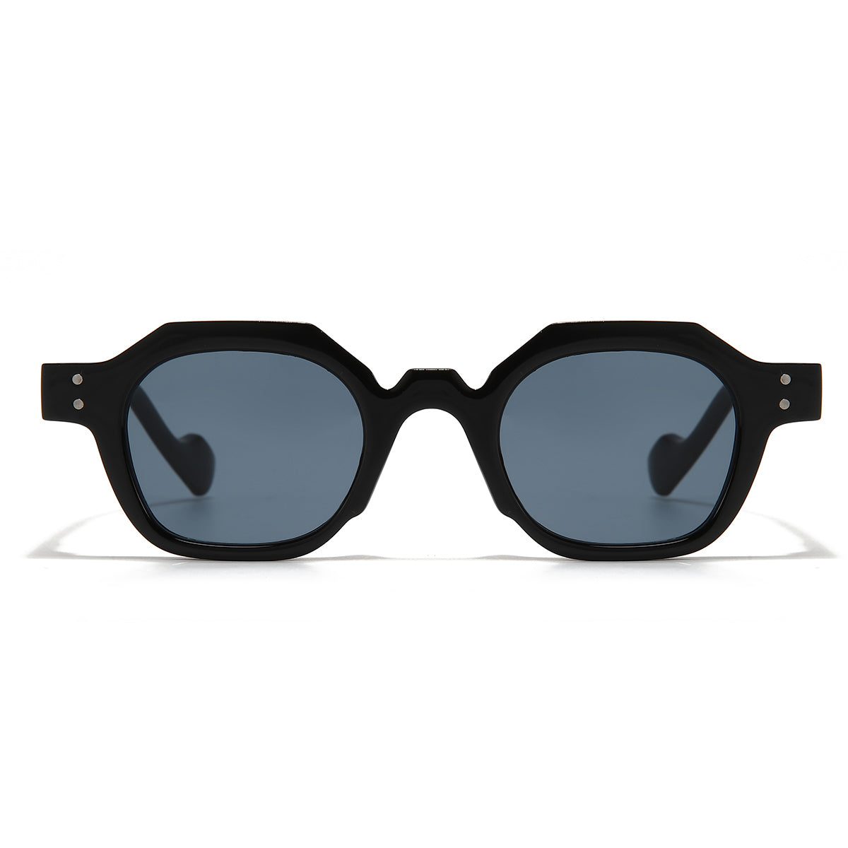 Full Black SZ 2002 Round Sunglasses