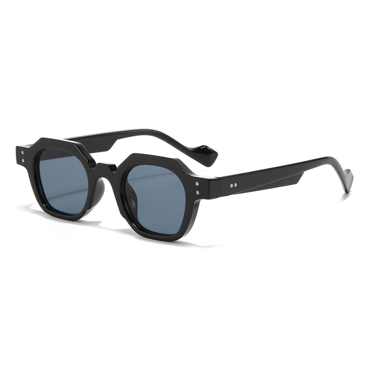 Full Black SZ 2002 Round Sunglasses