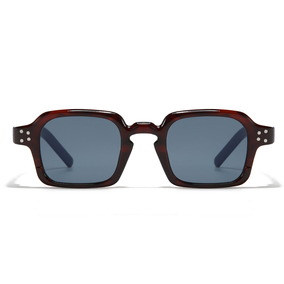 Blue Brown Black SZ 2005 Square Sunglasses