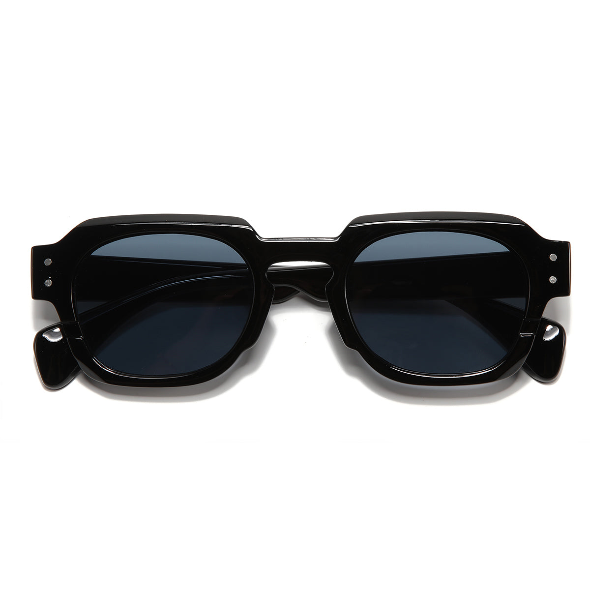 Full Black SZ 2004 Round Sunglasses