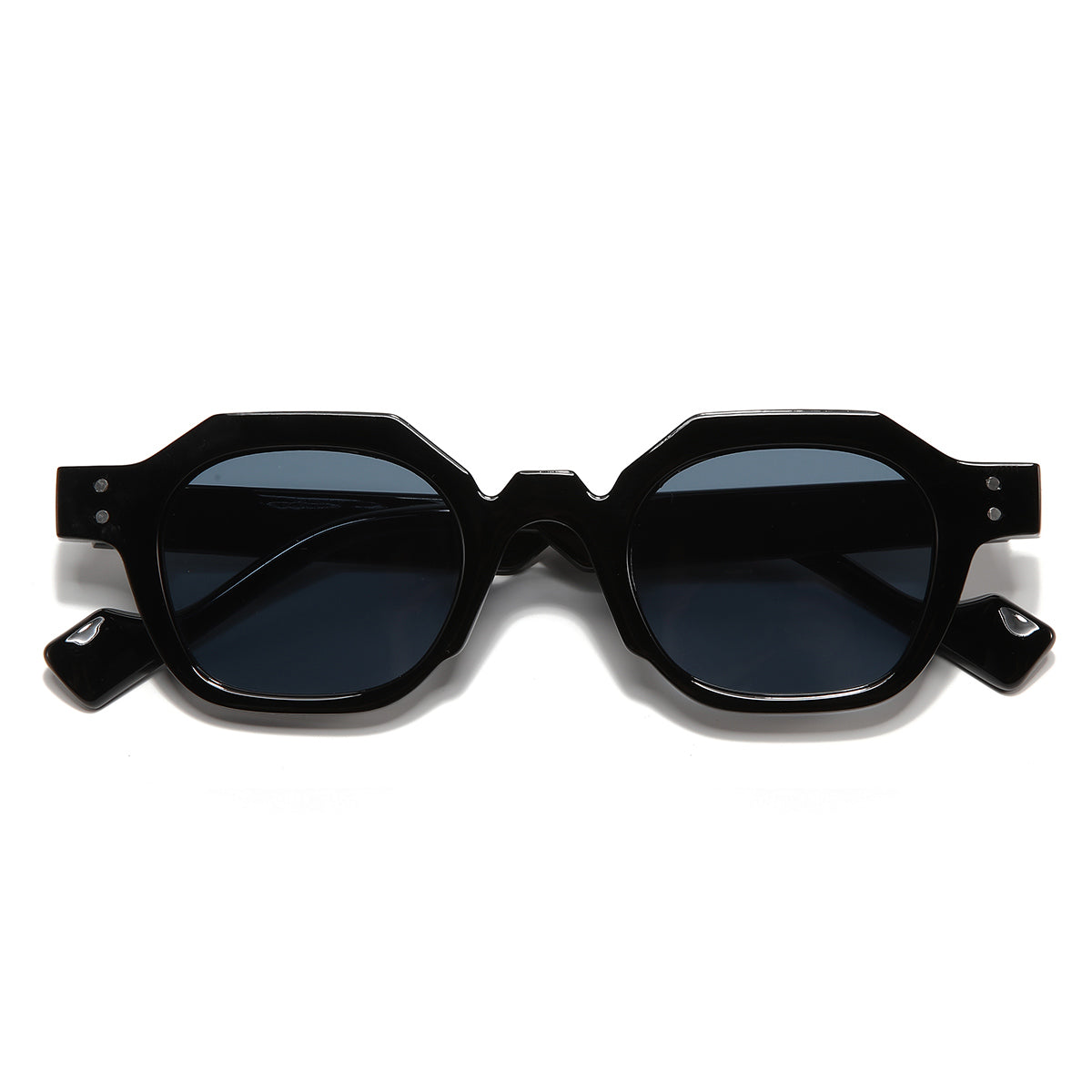 Full Black SZ 2002 Round Sunglasses