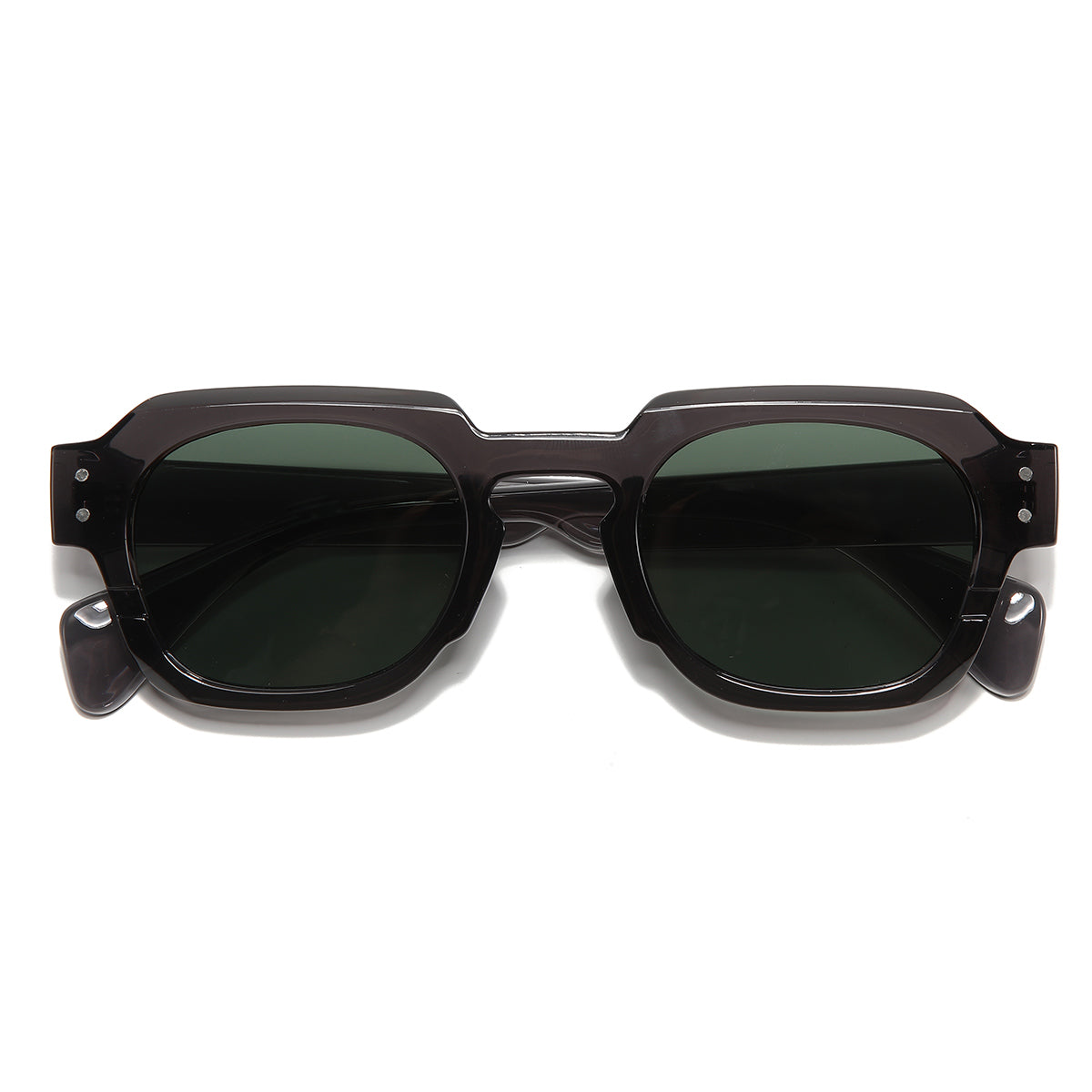 Grey Green SZ 2004 Round Sunglasses