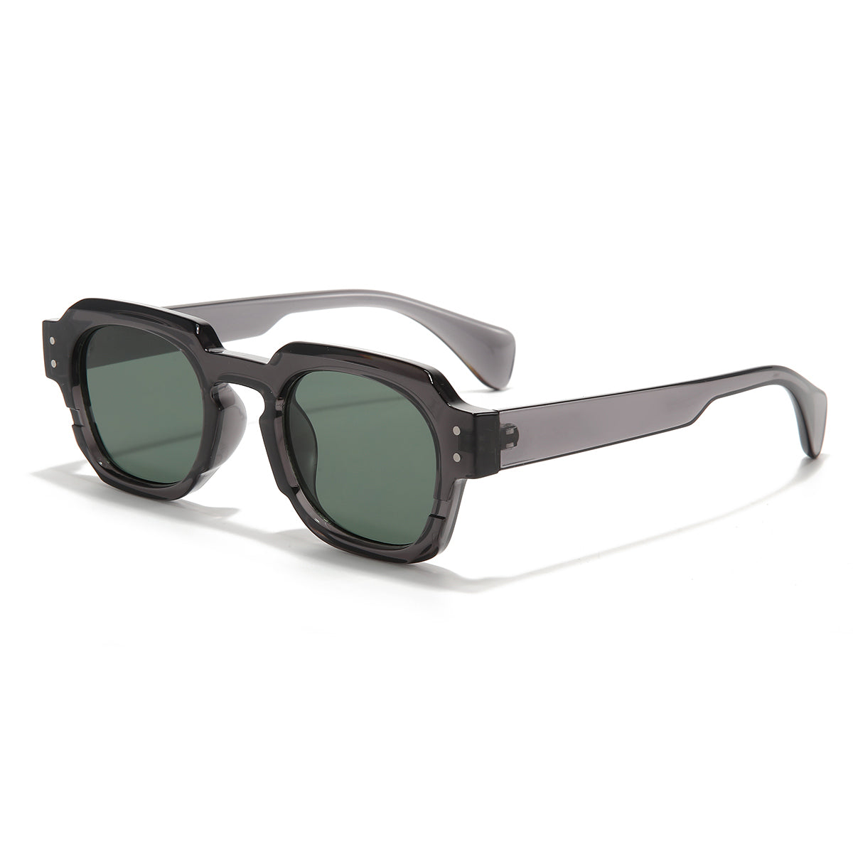 Grey Green SZ 2004 Round Sunglasses