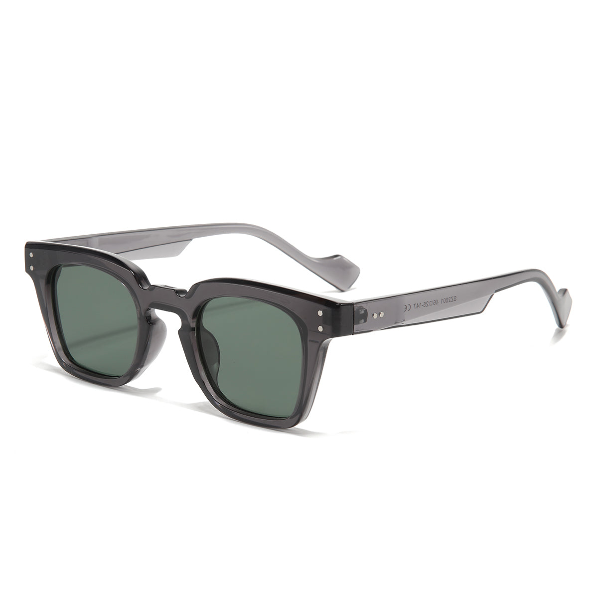 Grey Green SZ 2001 Square Sunglasses