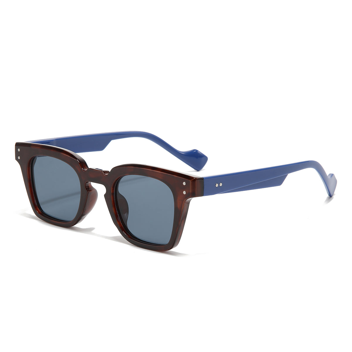 Blue Brown Black SZ 2001 Square Sunglasses