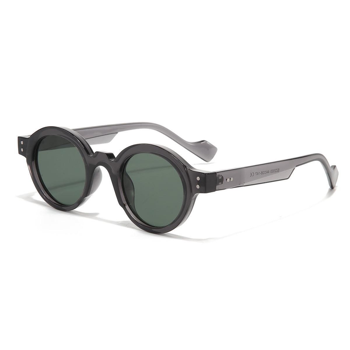 Grey Green SZ 2003 Round Sunglasses