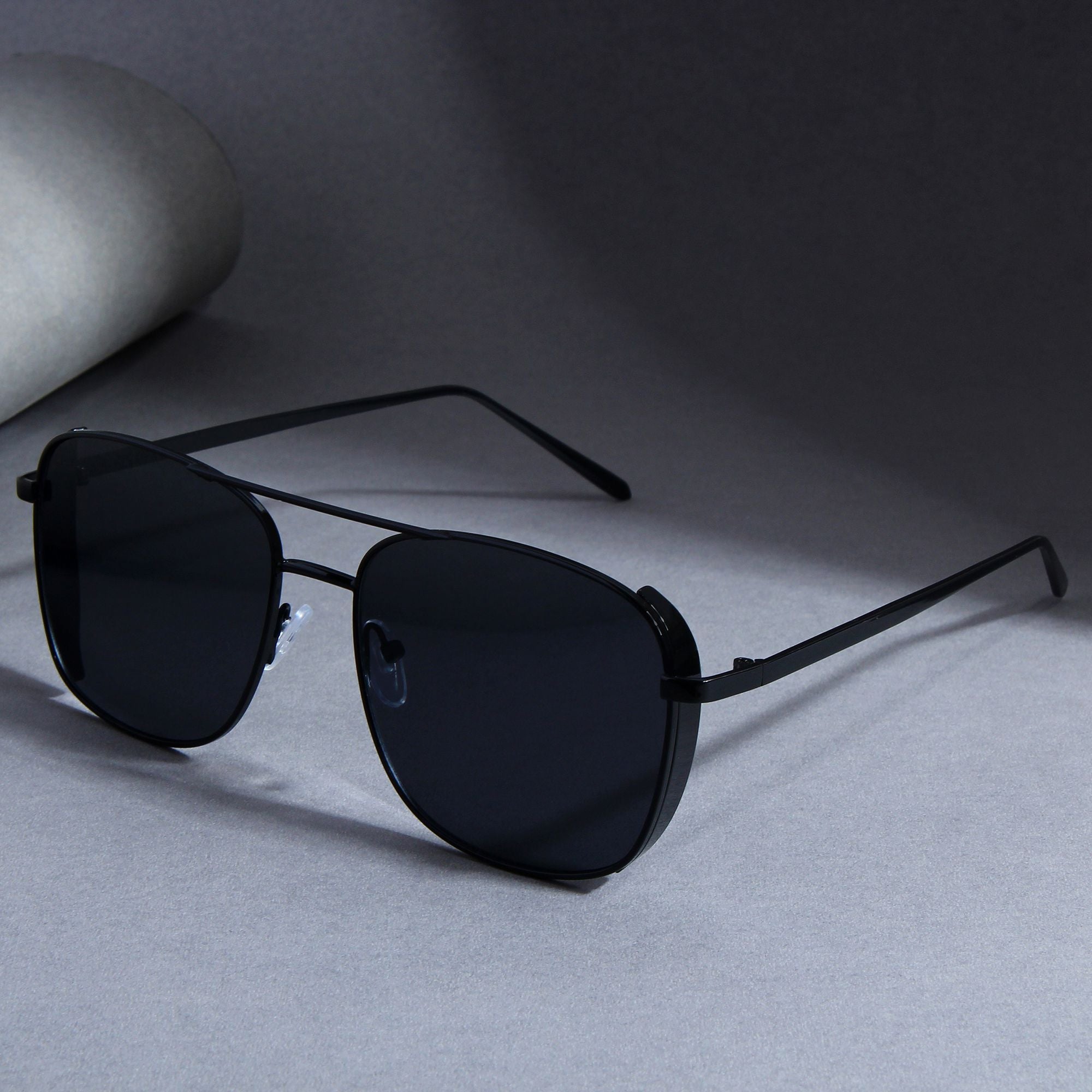 Full Black Clement Edition Rectangle Sunglasses