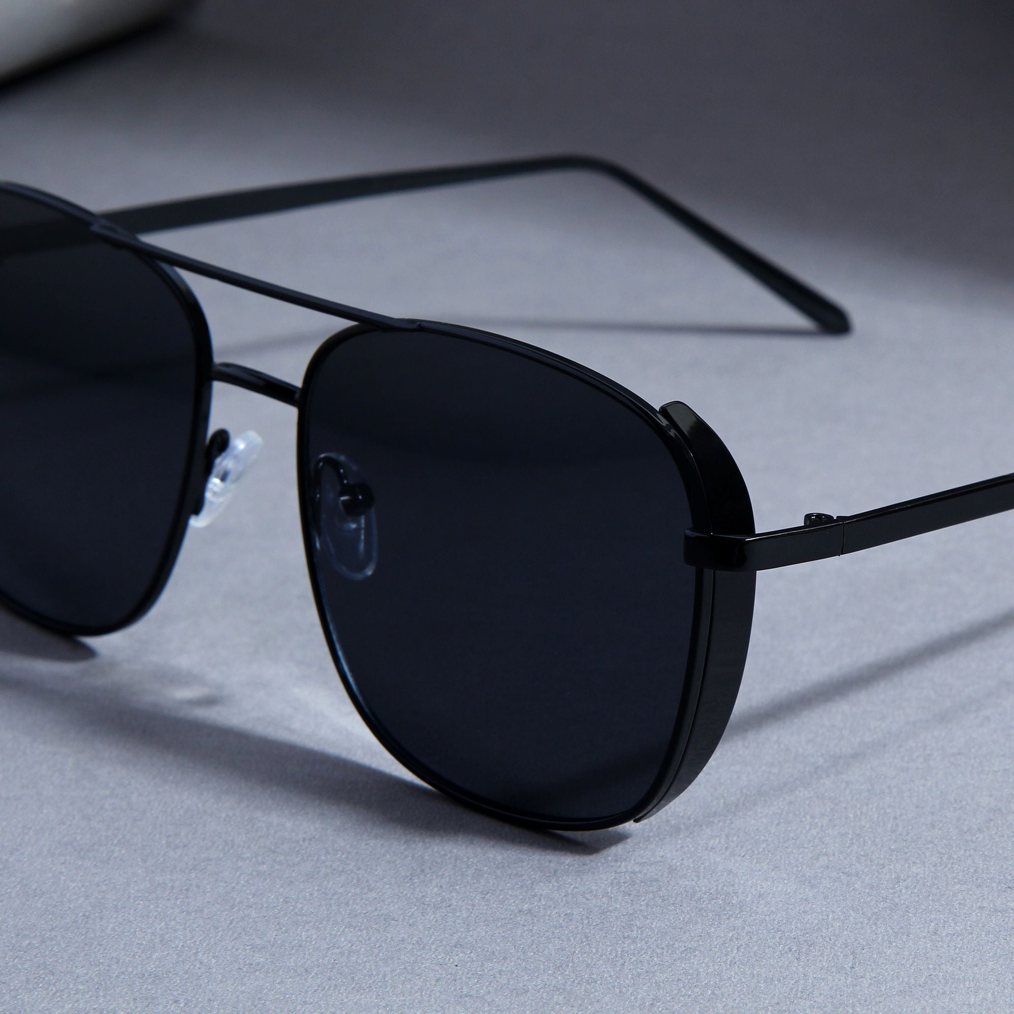 Full Black Clement Edition Rectangle Sunglasses