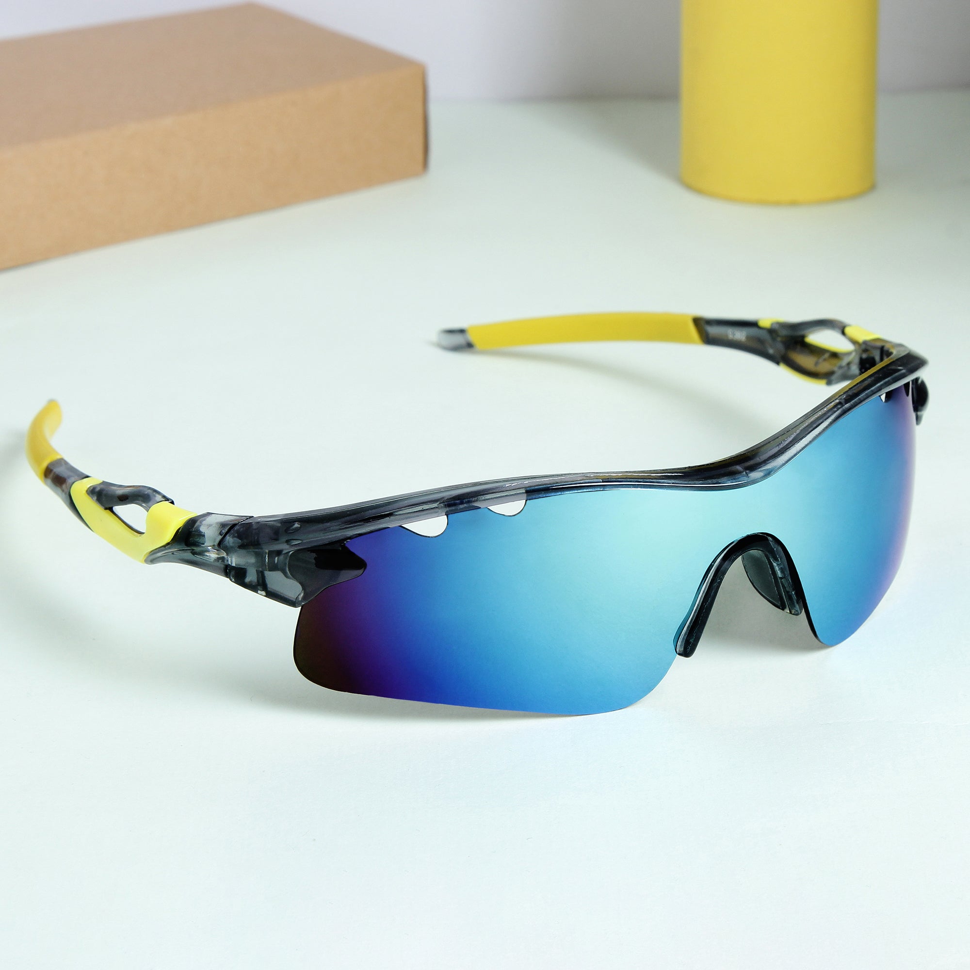 Rider V3 Sports Rectangle Sunglasses // 001