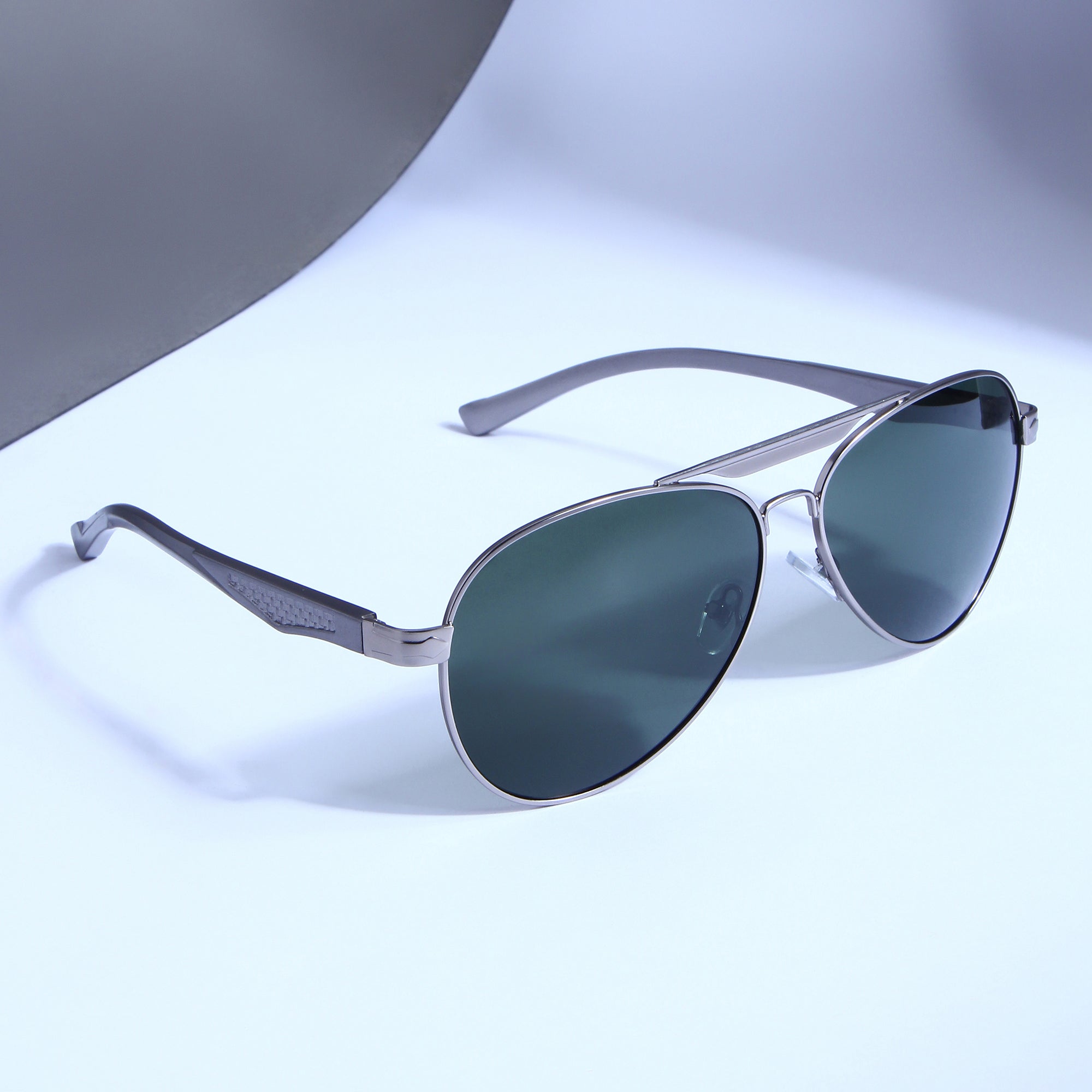 Grey Green BS80508 Aviator Sunglasses