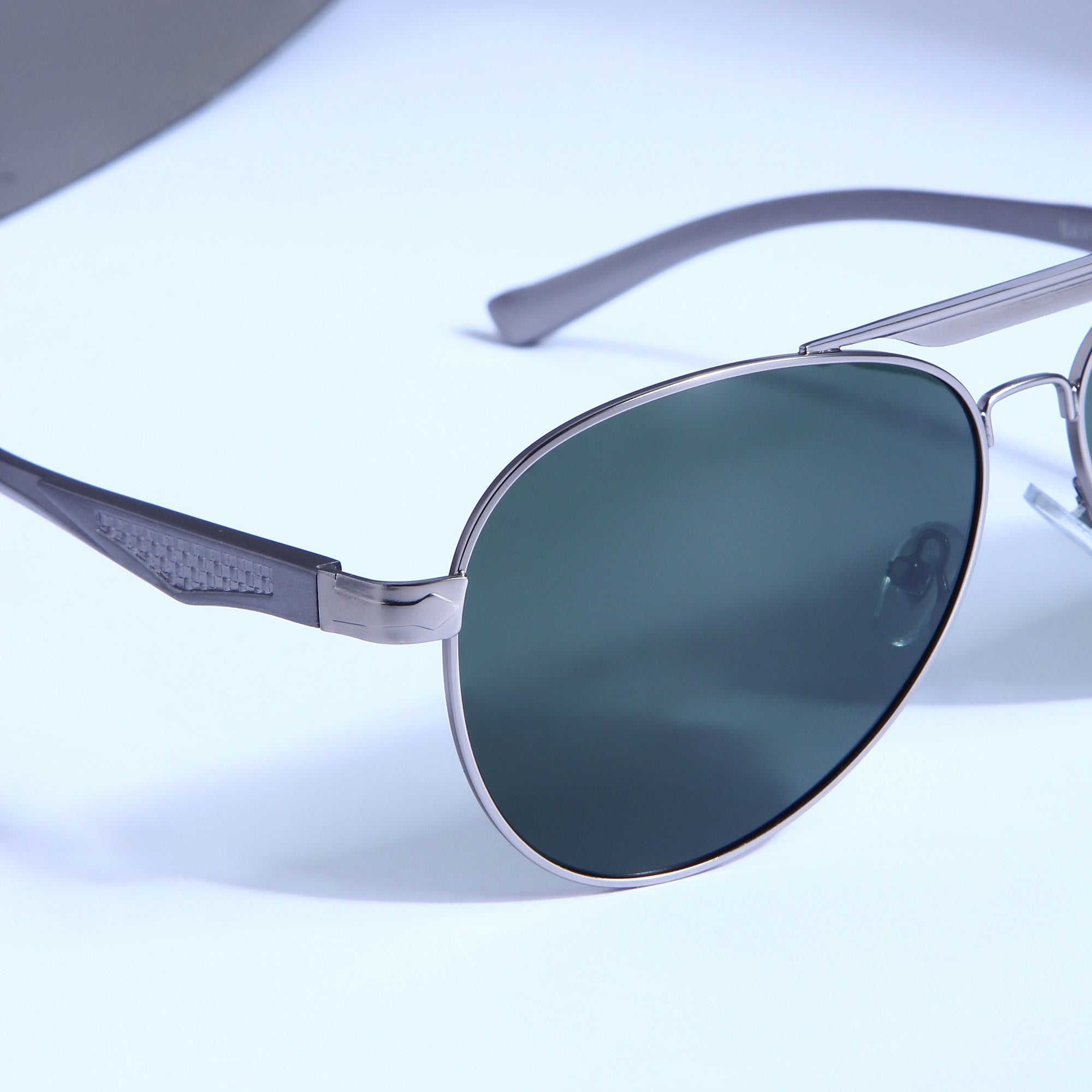 Grey Green BS80508 Aviator Sunglasses