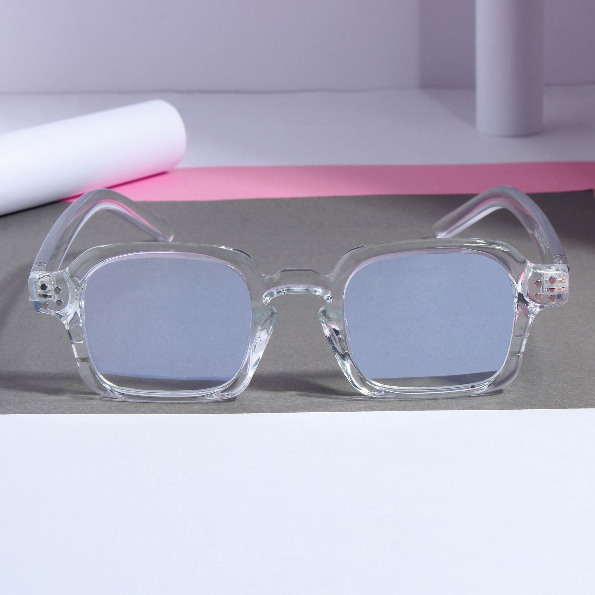 Clear SZ 2005 Square Sunglasses