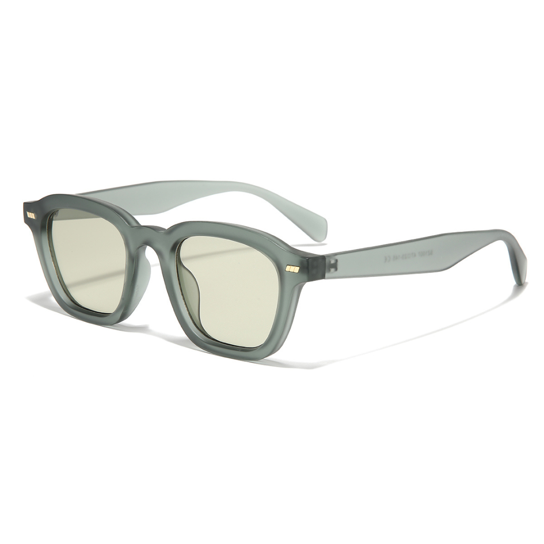 Spark Light Green Rectangle Sunglasses