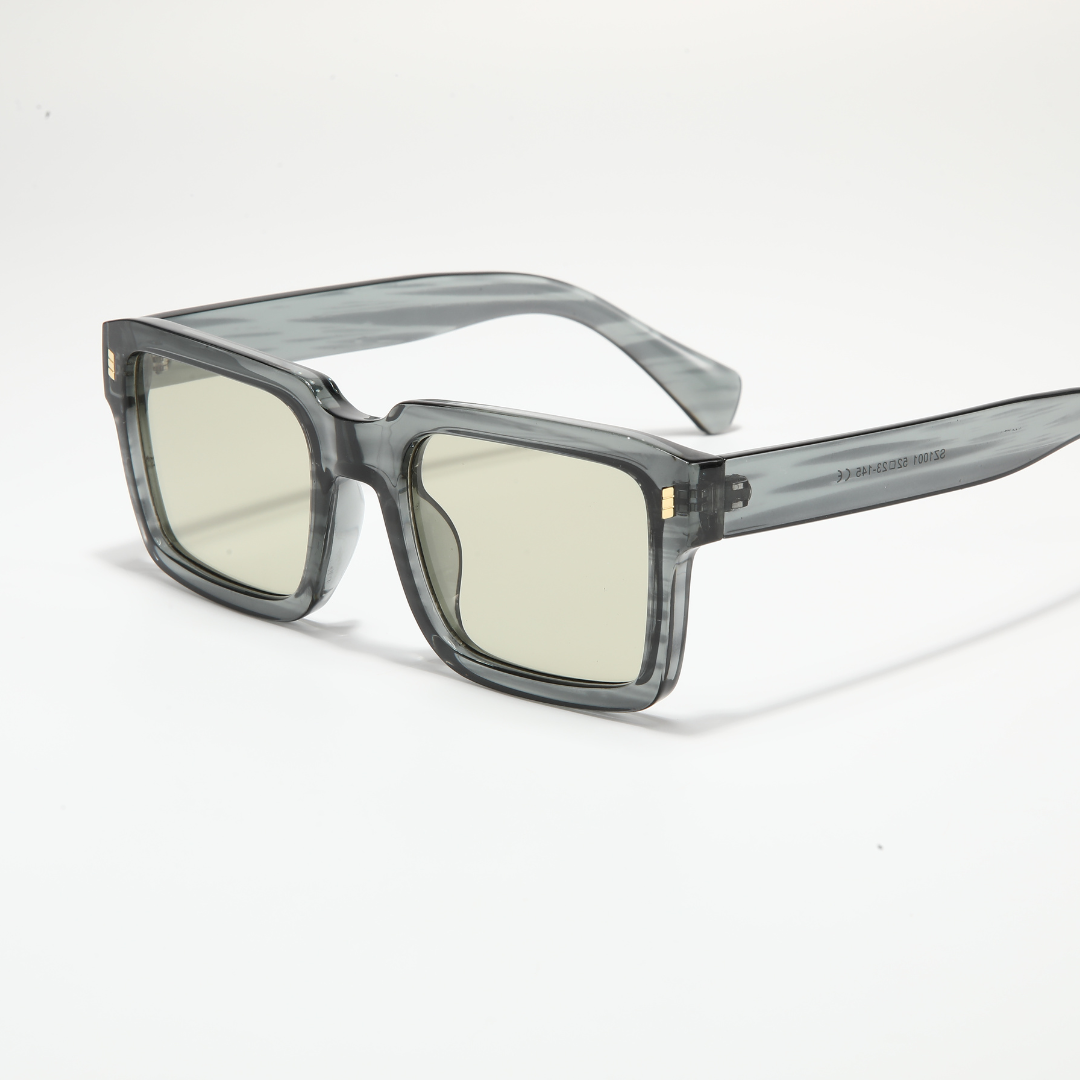 Sigma Green Rectangle Sunglasses