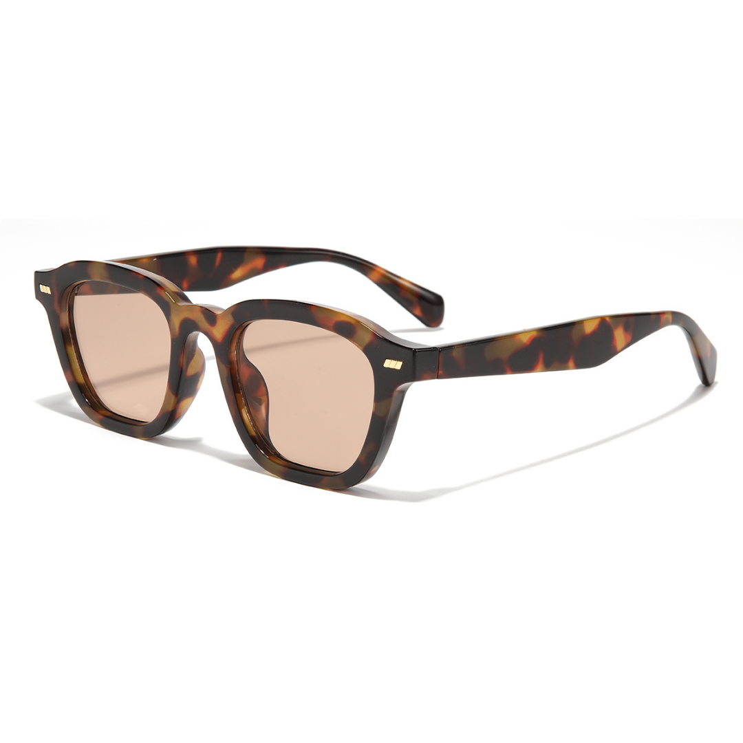 Spark Tortoise Brown Rectangle Sunglasses