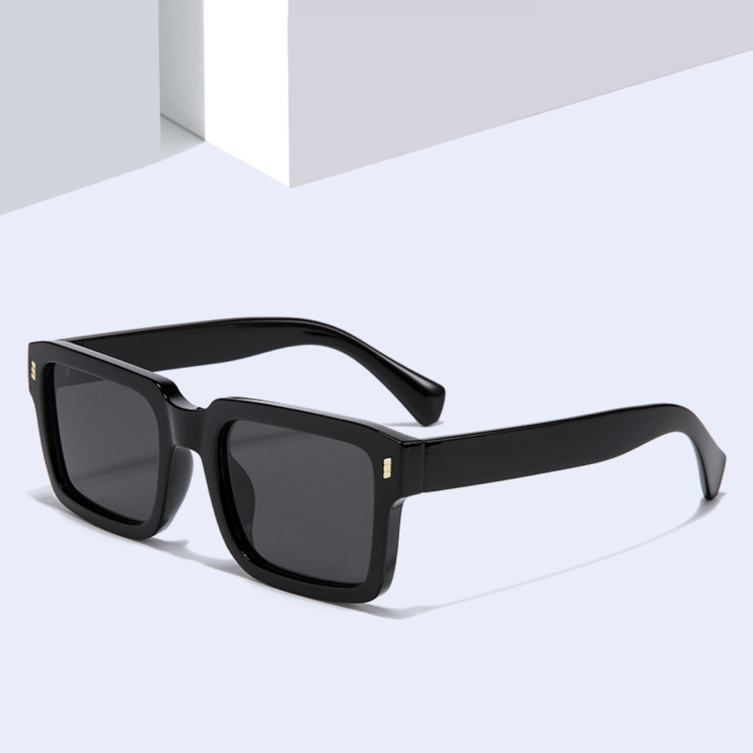 Sigma Black Rectangle Sunglasses