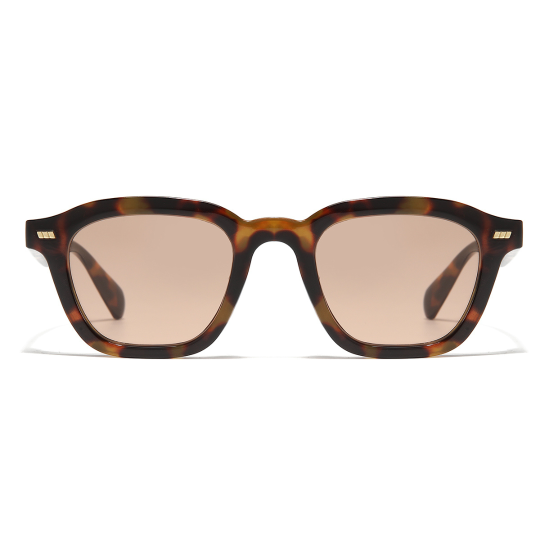 Spark Tortoise Brown Rectangle Sunglasses